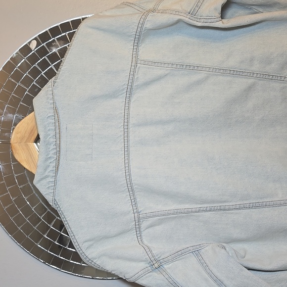 Acne Studios Blå Konst Japaness Denim Cotton Modell Jacket NWOT - Picture 7 of 14